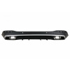 KITT Rear Diffuser with Silver Exhaust Muffler Tips suitable for Mercedes GLE W167 SUV V167 Sport Line (2019-Up) GLE 63 Design