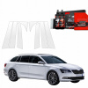 8v1 PPF fólia na stĺpiky pre Škoda Superb 3 Combi (2016-2019)