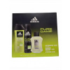 Súprava Adidas Pure Game sprchový gél 250 ml + deo 150 ml + voda po holení 100 ml