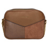 Dámska crossbody kabelka David Jones Electe - hnedá