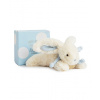 Doudou Darčeková sada - Plyšový zajačik modrý 20 cm Doudou et Compagnie Paris