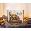 Dekorácia MagicHome Vianoce, Betlehem v knihe, farebná, 3 LED, 3xAA, interiér