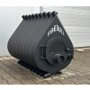 Teplovzdušné kachle Firebull S18, 45kW/900m3 Presklená - Pravé