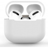 Silikonový měkký kryt pro sluchátka AirPods 3 bílý (pouzdro C)