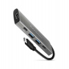 AXAGON HMC-5G2, USB-C 3.2 Gen 2 10 Gb/s hub, porty HDMI 4K/30Hz + 2x USB-A + 2x USB-C, PD 60W, kabel USB-C 13cm (HMC-5G2)