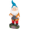 Dekorácia MagicHome, Trpaslík s konvičkou, polyresin, 12,5x12x30 cm