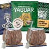 Sada Yerba Mate Matero kokos bombilla pre dvoch