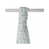 XKKO BMB Bambusová osuška Scandinavian Baby Mint Cross, 90x100, 1ks