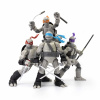 The Loyal Subjects Teenage Mutant Ninja Turtles BST AXN - 4-Pack Black&White Action Figures (IDW Comics)