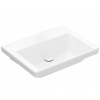 Villeroy & Boch Subway 3.0 - Umývadlo, 60x47 cm, bez prepadu, bez otvoru na batériu, CeramicPlus, alpská biela 4A7063R1