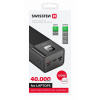 Swissten POWER LINE POWER BANK 40000 MAH PRO NOTEBOOKY 100W POWER DELIVERY BLACK