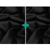 Textilomanie 2x Prestieradlo jersey EXCLUSIVE 90x200 cm čierne