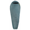 Spací vak Warmpeace SCALE 200 170 cm Foggy blue/Black - Levé