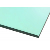 Acrylglas GS transparent, hell green in 500x500mm 5113777 in 500x500mm
