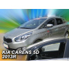 Deflektory predné pre Kia Carens, 2013- / 5-dver.