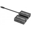 PremiumCord USB-C na HDMI extender cez Cat5e/6/6a patch kábel 4K@60Hz na 60 m
