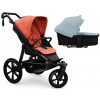 TFK ProA 2v1 Salmon Combi carrycot + Seat unit Hlboká vanička Blue Dual Color