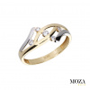 MOZA gold Prsteň MG1560 Veľkosť: 55