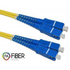 Optický patchcord, 9/125, SC / PC-SC / PC, SM, duplex, 3m