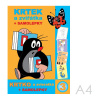 Omaľovanka A4 Akim - Krtko a zvieratká + samolepky