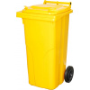 MEVAKO Nadoba MGB 120 lit, plast, žltá 1018, HDPE 254008