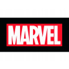 Carbotex Bavlnená plážová osuška MARVEL Logo froté 70 x 140 cm