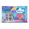 PreVital Cat Junior jahňacie krůtí losos pstruh v omáčke 4 x 100 g