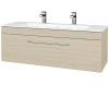Dreja Umývadlová skrinka ASTON SZZ 120 - D04 Dub / Úchytka T02 / D04 Dub