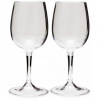 GSI Outdoors Nesting Wine Glass set Bílá sklenička