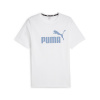 Pánske Tričko s krátkym rukávom PUMA ESS LOGO TEE (S) 58666735 – Biela