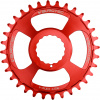 Prevodník Burgtec Cinch Thick Thin Chainring 34T Race - Race Red uni
