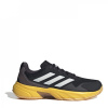 adidas CourtJam Control 3 Clay Tennis Shoes Blk/Metal/Spark 6 (39.3)
