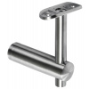 držiak madla pevný /plochý na jakel /madlo 42.4 mm, brúsená nerez K320 /AISI304