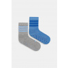Detské ponožky adidas Performance 2-pak JW9793 modrá 28/30