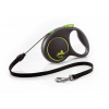 Flexi.de Vodítko Flexi Black Design M 5m (max 20kg) lanko zelené