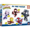 EDUCA Baby puzzle Spidey a jeho úžasní priatelia 5v1 (3-5 dielikov)