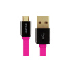 AVACOM MIC-40P kábel USB - Micro USB, 40cm, ružová