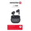 BLUETOOTH TWS SLÚCHADLÁ SWISSTEN PRO TUNE BLACK