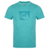 Pánske outdoorové tričko Kilpi Garove-M Turquoise XS