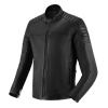 Kožená bunda na motocykel SECA Wanted II čierna 5XL