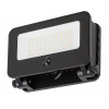 RABALUX 77159 Tarcal solárne nástenné svietidlo so senzorom LED 6W/1000lm 3000+4000+6500K IP65 čierna, stmievateľné
