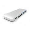 Satechi Type-C USB Passthrough Hub - hliníkový Hub pre mobilné zariadenia (ST-TCUPS)