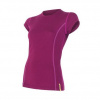 SENSOR MERINO ACTIVE dámské triko kr.rukáv lilla 12110024-02