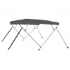 vidaXL Strieška Bimini so 4 oblúkmi, antracitová 243x210x137 cm 93139
