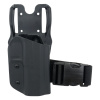 OWB CZ P-10 F - taktické pištoľové puzdro bez poistky RH Holsters® – uchycení na platformu, Čierna