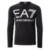 Pánske Tričko s dlhým rukávom EA7 6LPT25 T-SHIRT 6LPT25PJ7CZ1200 – Čierna