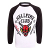 Heroes Inc Stranger Things Mikina Christmas Jumper Hellfire Club Velikost XL
