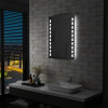zahrada-XL Kúpeľňové nástenné zrkadlo s LED osvetlením 60x80 cm 144697