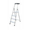 Rebrík, 4-stupňový, hliníkový, Multigrip-system, KRAUSE 