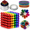 NeoCube Magnetické guľôčky 6 mm veľké 216 ks Dúhové